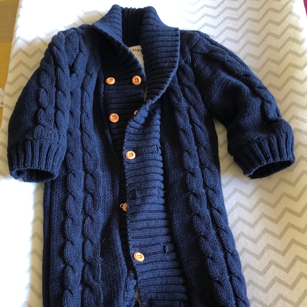 Fleece Lined Bodysuit for Baby Girl or Boy.